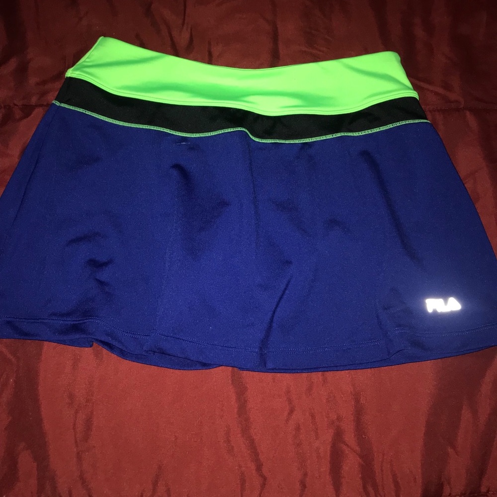 FILA Sport Tennis Skort Athletic Golf Tennis Skirt